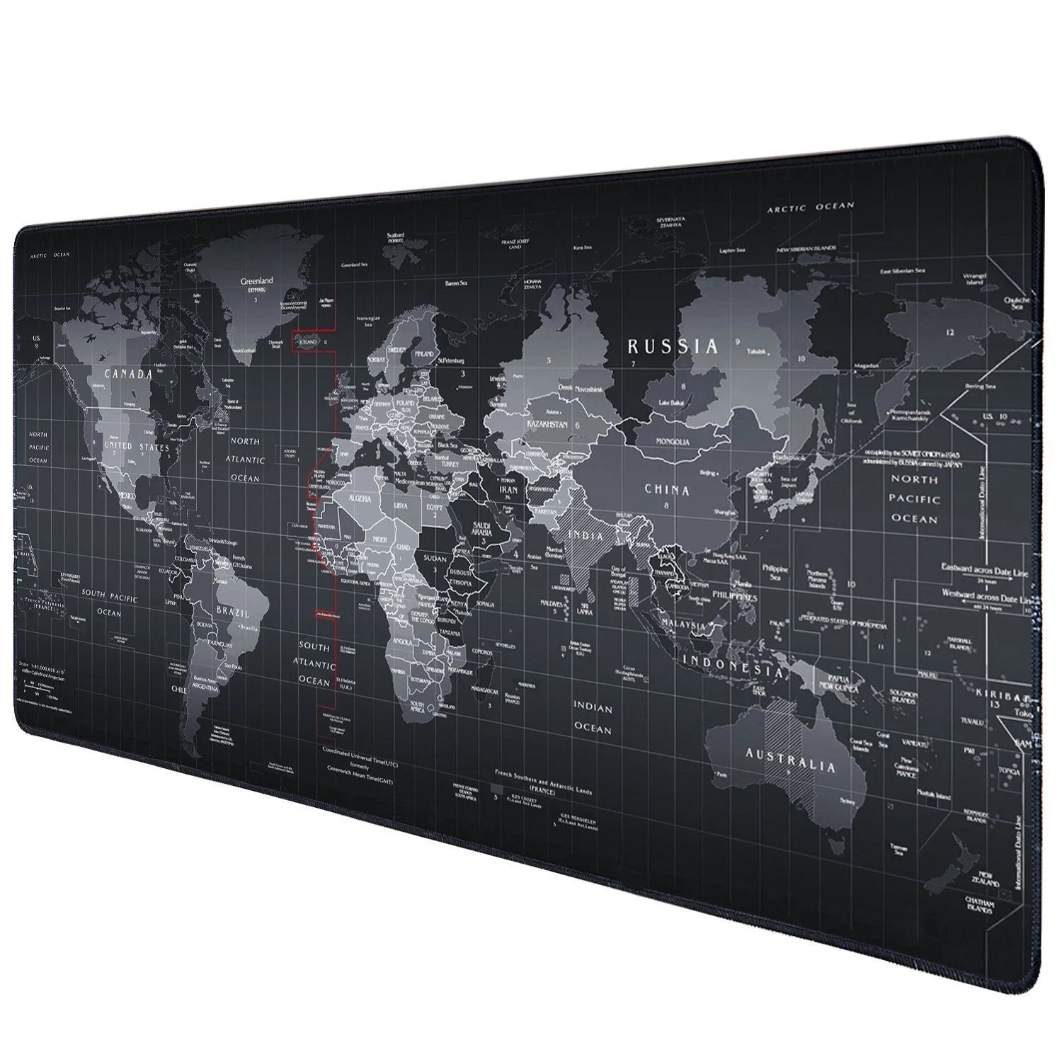 Extended Gaming Mouse Pad – Large 31x12" Desk Keyboard Mat (World Map, Dragon, Anime, Galaxy)