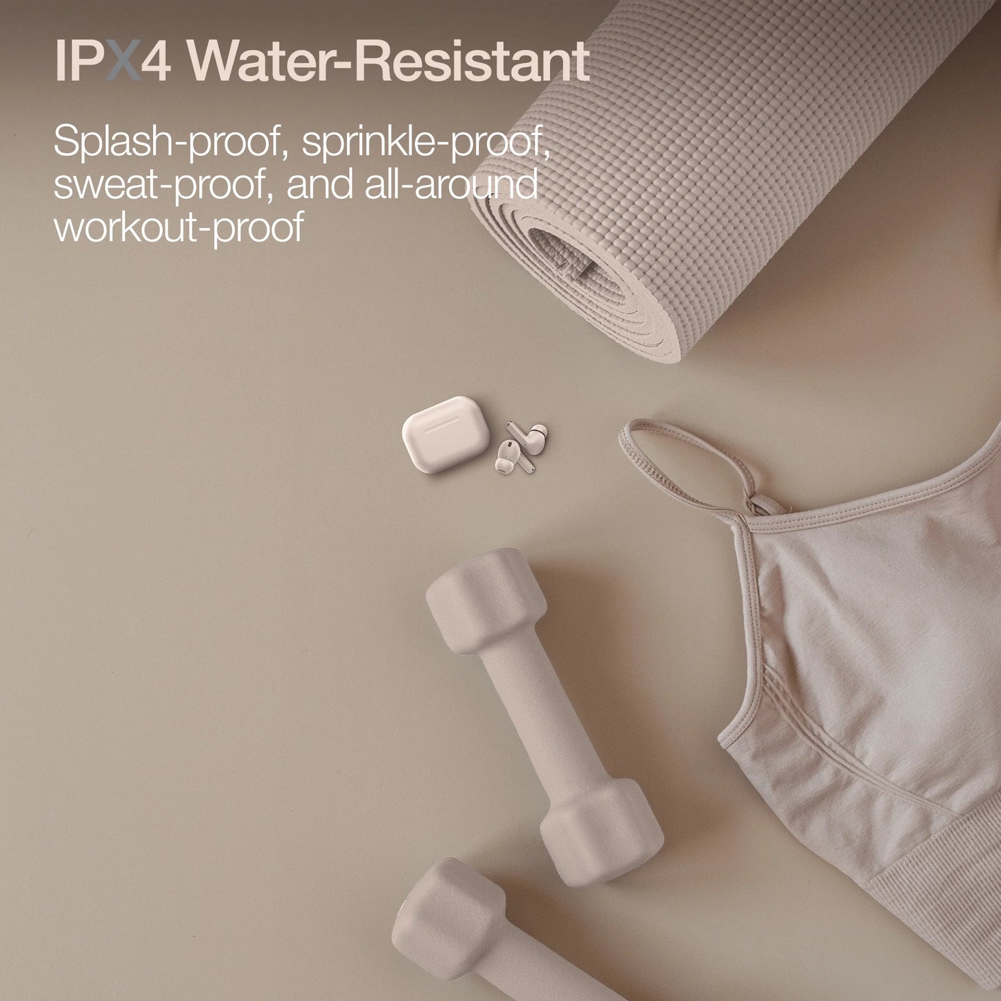 Naztech Xpods Pro TWS Earbuds with Wireless Charging Case – Bluetooth 5.3 Earphones, Noise‑Isolating Fit & 90H Playtime