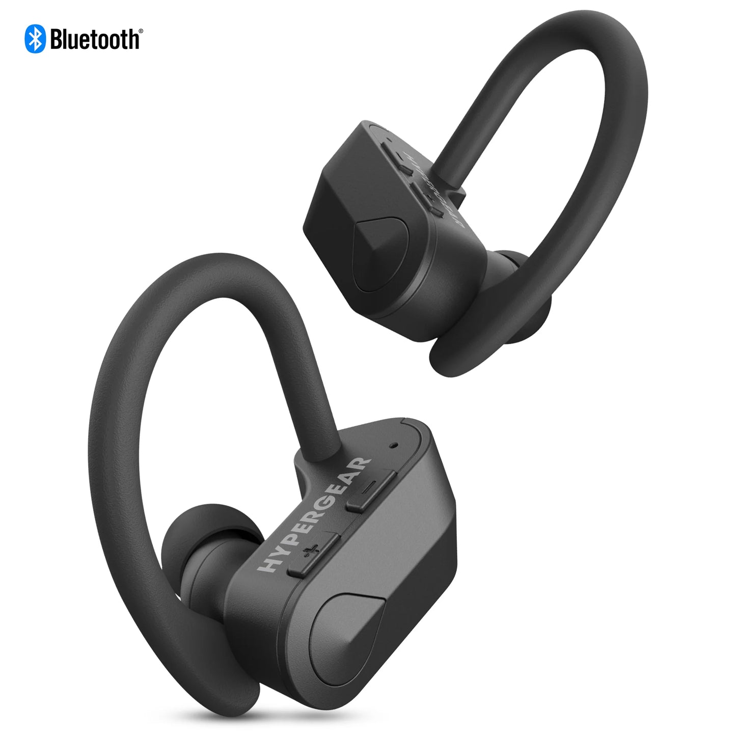 HyperGear Sport X2 True Wireless Earbuds – Sweatproof Bluetooth Earphones with Charging Case & Secure Fit for Active Lifestyles