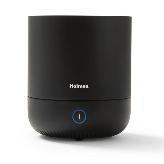 Holmes Ultrasonic 0.5L Cool Mist Humidifier β Portable TopβFill Aroma Diffuser with AntiβMicrobial Tank & Auto ShutβOff