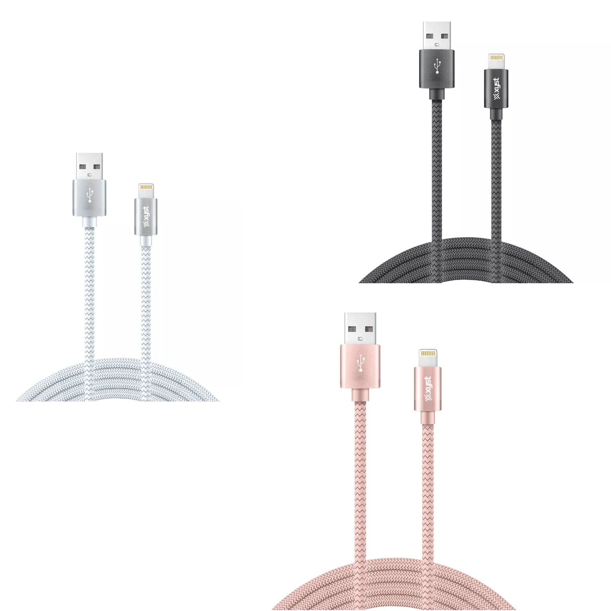 10 ft USB-A to Lightning Braided Charging Cable – Extra-Long Nylon Cable for iPhone & iPad Fast Charging