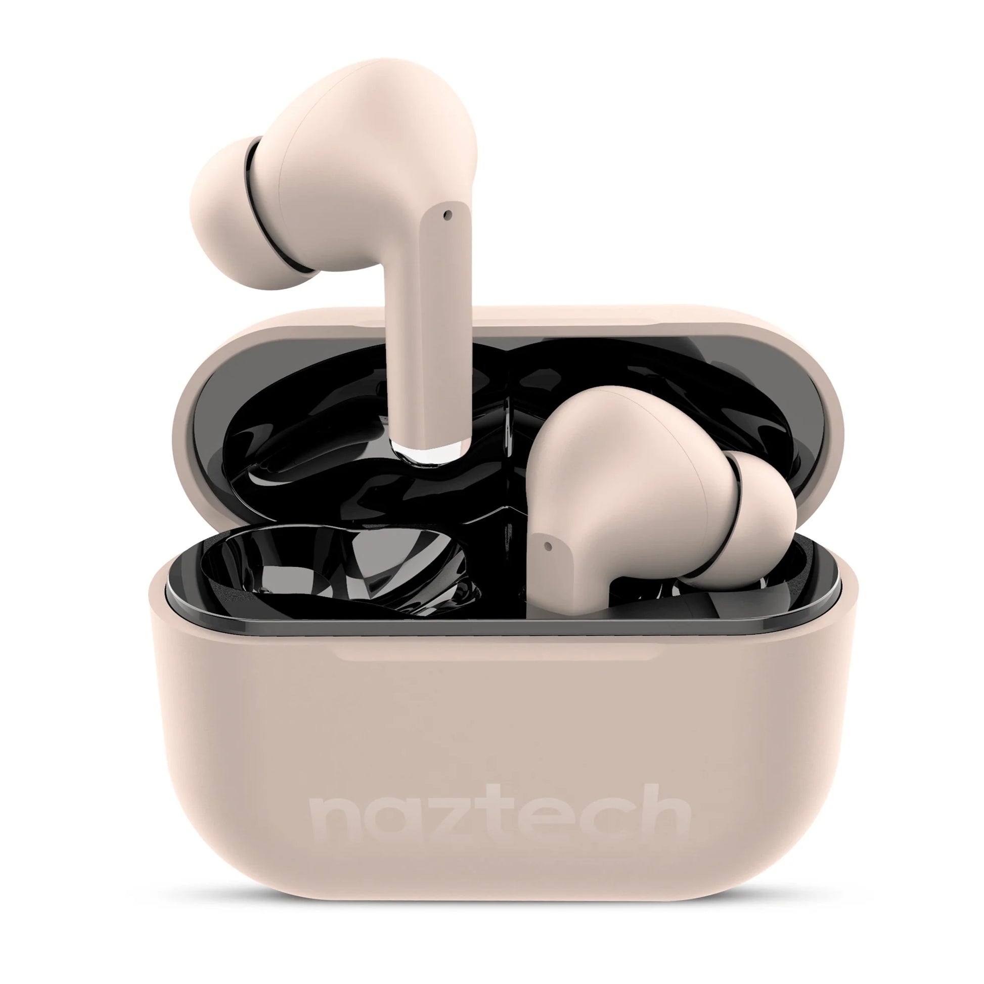 Naztech Xpods Pro TWS Earbuds with Wireless Charging Case – Bluetooth 5.3 Earphones, Noise‑Isolating Fit & 90H Playtime