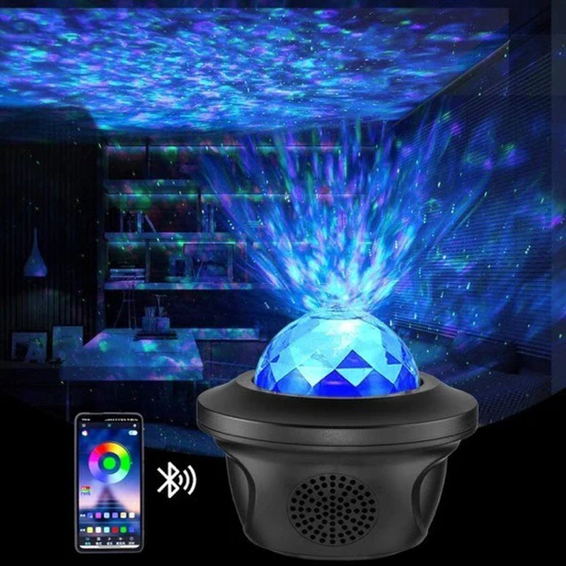 Astronaut Galaxy Projector Night Light – Starry Sky Nebula Lamp with Remote & Timer