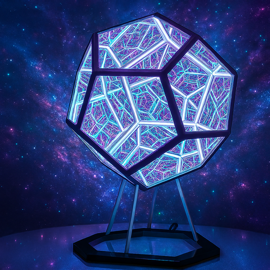 3D Cube Mood Lamp β USB Rechargeable LED Color-Changing