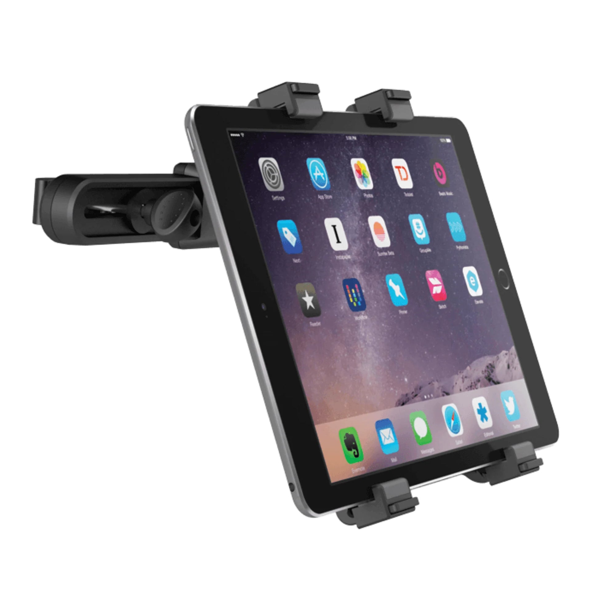 Cygnett CarGo II Backseat Tablet Mount – Adjustable Headrest Holder for 7″10 Tablets with 360° Rotation & Tilt