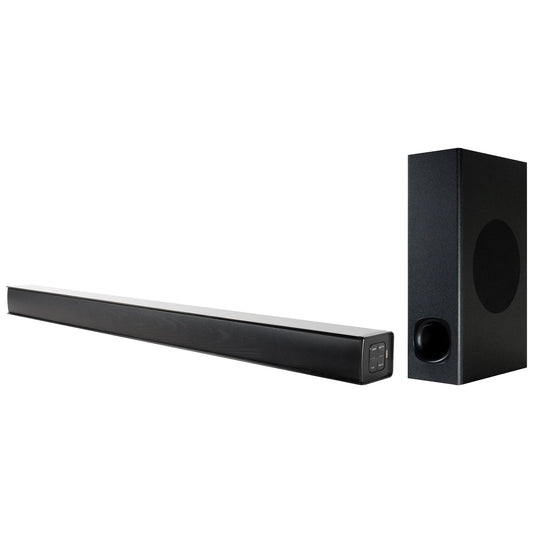 Supersonic 35β³ Optical Bluetooth Soundbar & Subwoofer β Home Theater Speaker System with LED Display & Multiple Inputs