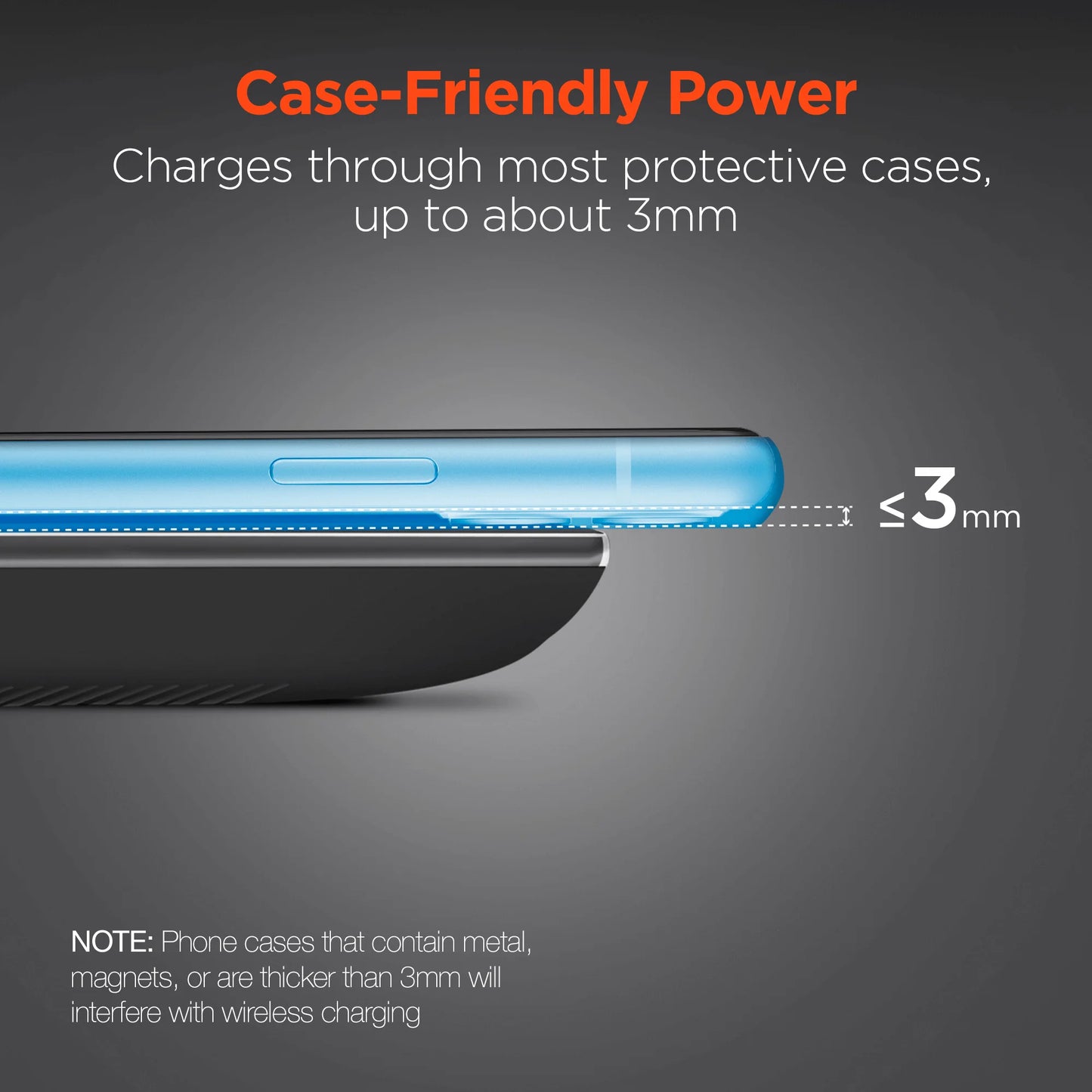 HyperGear ChargePad Pro Wireless Charger – 15W Fast Qi Pad with Adaptive Output & USB‑C