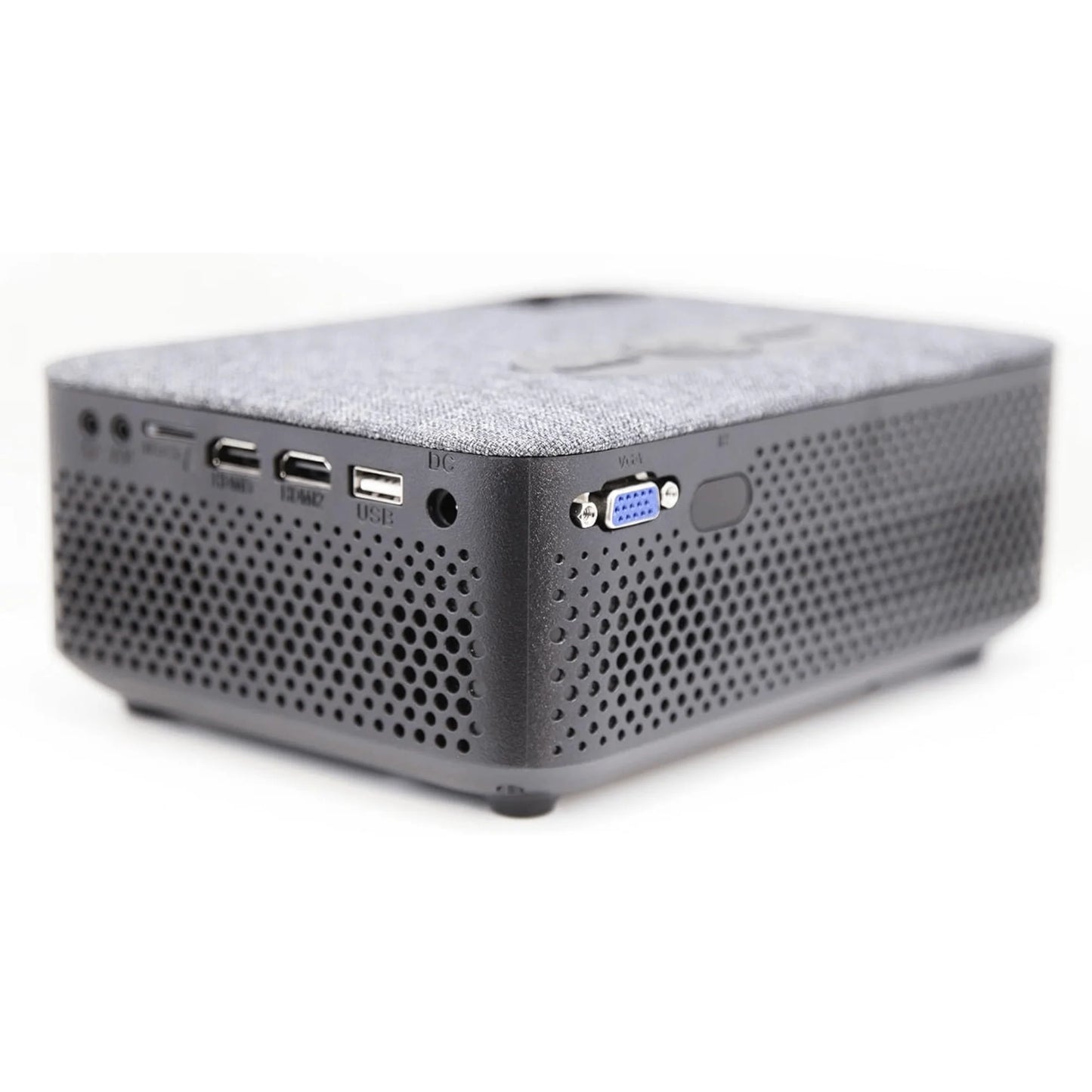 Emerson Portable LED Projector with Screen & Carry Case – Compact Home Theater for Movies, Sports & Presentations