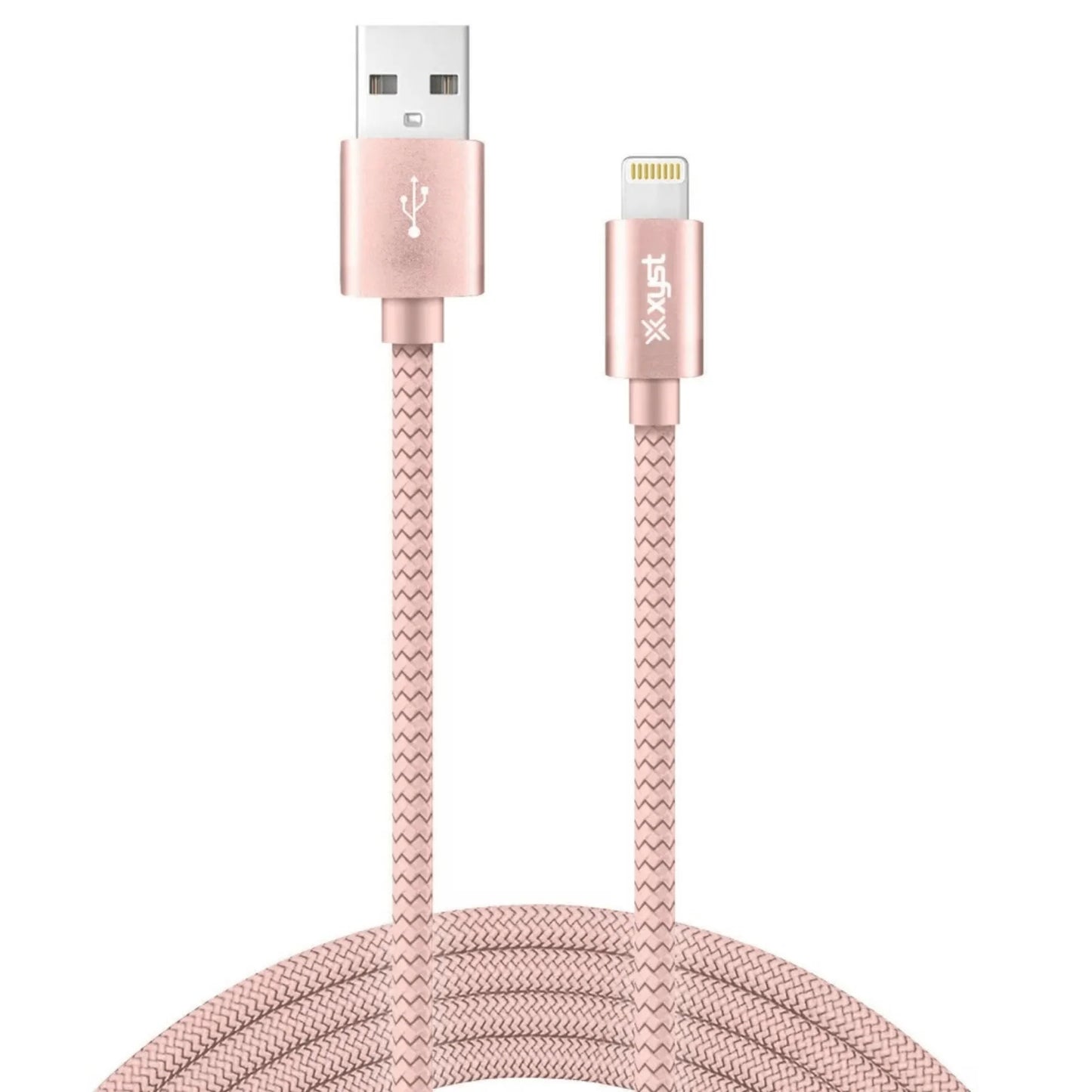 10 ft USB-A to Lightning Braided Charging Cable – Extra-Long Nylon Cable for iPhone & iPad Fast Charging