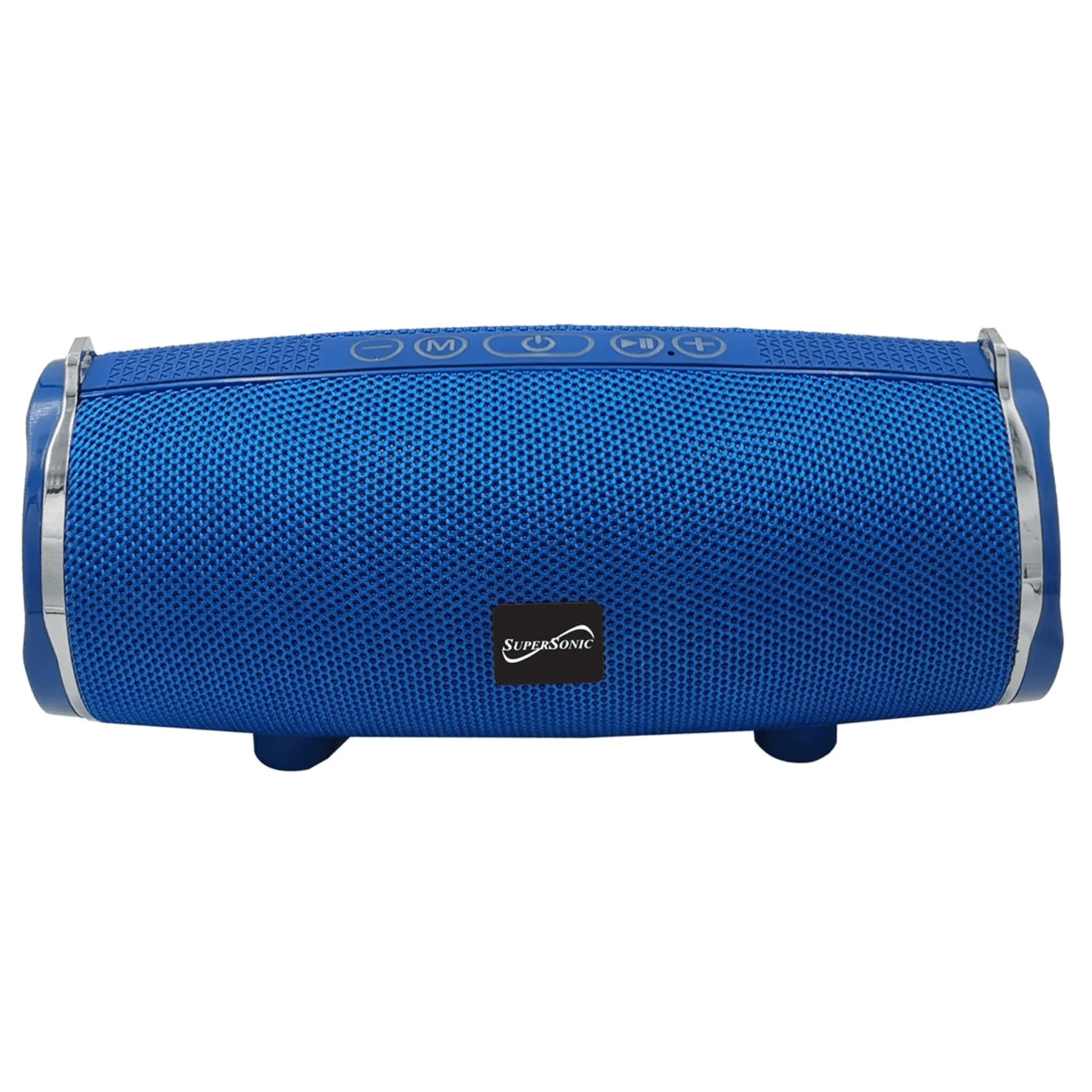 Supersonic Portable Bluetooth Wireless Speaker – 14 W Full‑Range Speaker with Bass Radiator, Mic & FM Radio