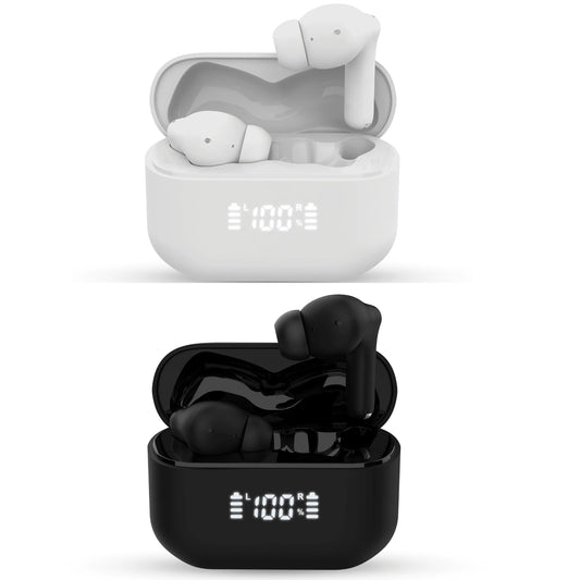 Naztech Xpods ANC True Wireless Earbuds β Active Noise Cancelling Earbuds with Transparency Mode, 25h Playtime & Wireless Charging Case