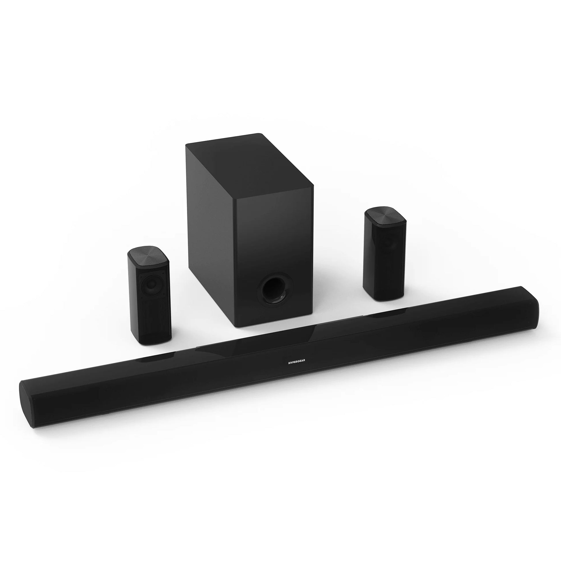 HyperGear SB51A 5.1 Home Theater Surround Sound System – 90W Soundbar & Wireless Subwoofer with Bluetooth 5.0, HDMI ARC & EQ Modes