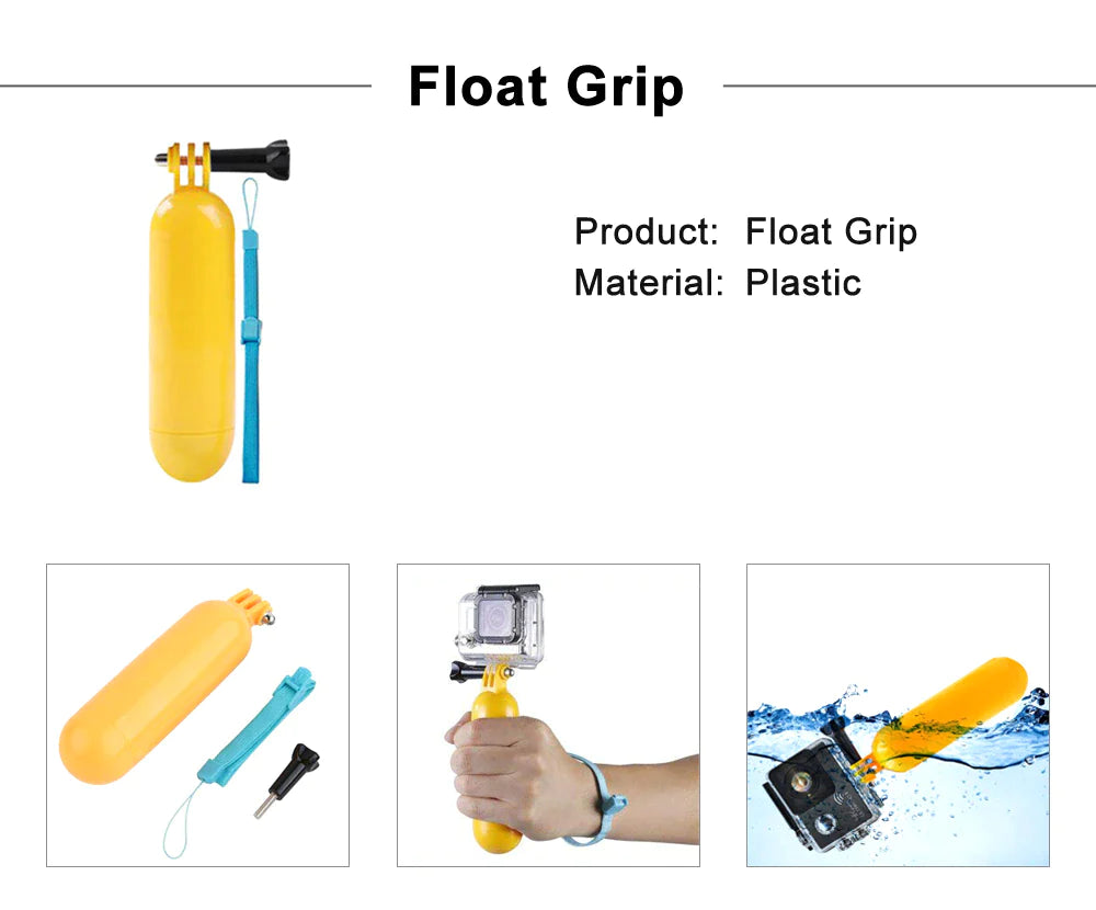 GoPro Accessories Kit 27-in-1 Mount Bundle – Chest Harness, Head Strap, Suction & Handlebar Mounts for Hero 11/10/9/8/7/6 and More