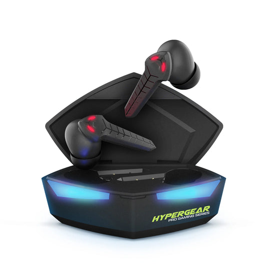 HyperGear CobraStrike True Wireless Gaming Earbuds β UltraβLow Latency 60Β ms Earphones with 13Β mm Drivers, Bluetooth 5.0 & BuiltβIn Mic