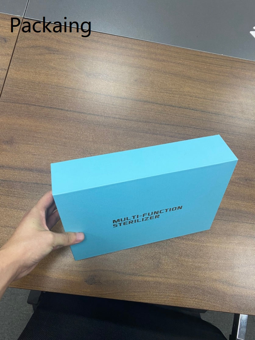 UV Phone Sanitizer Box with Dual UV Lamps – Portable Sterilizer for Phones, Jewelry & Accessories with Auto Shut‑Off