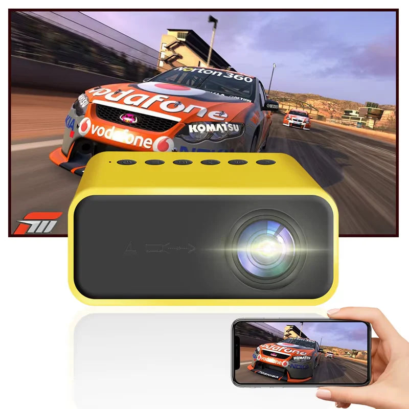 Xiaomi Portable Mini Home Projector – Compact HD Projector for Movies, Gaming & Kids' Entertainment