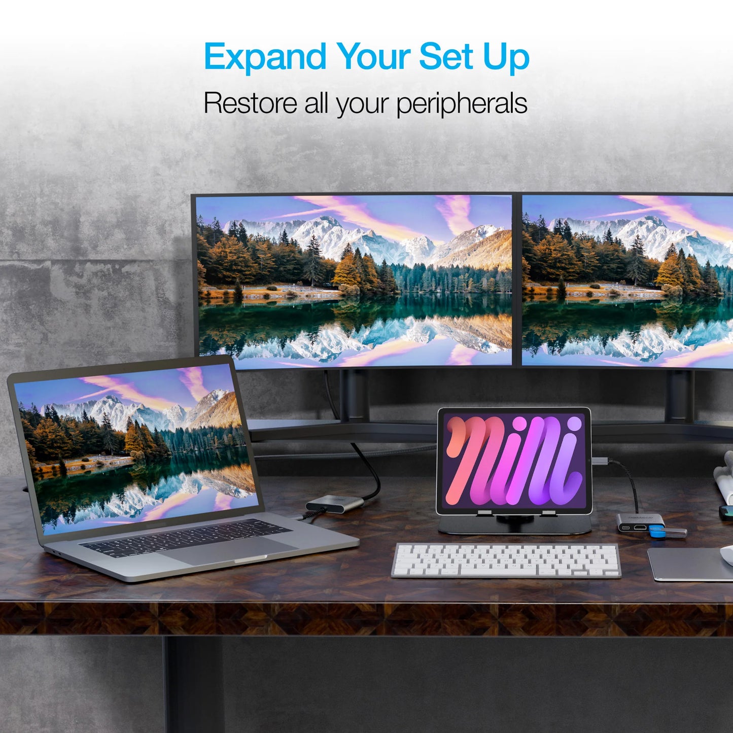 Naztech MaxDrive 3 USB-C Hub – 3-in-1 Adapter with 100W Power Delivery, 4K HDMI & 5Gbps USB 3.0