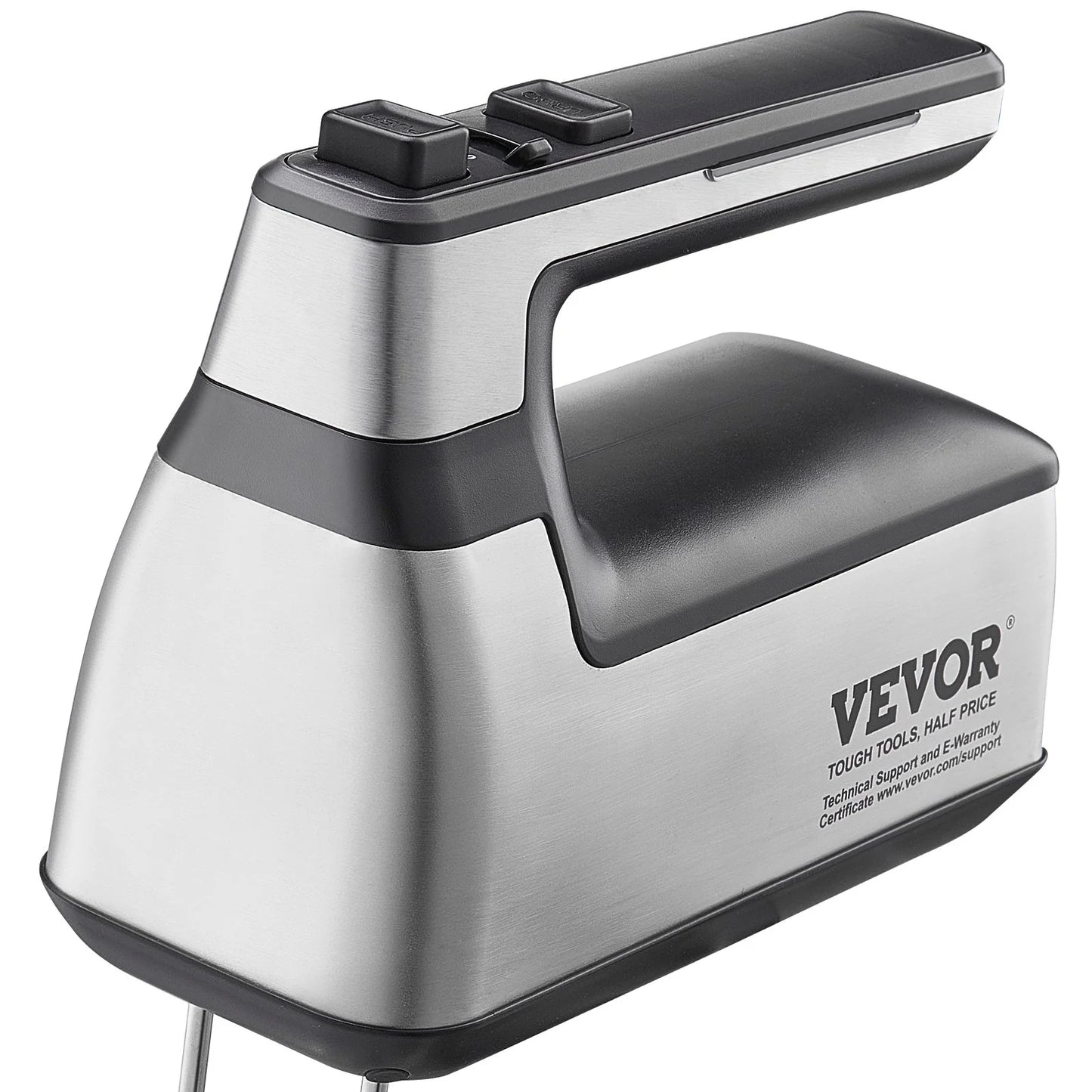 VEVOR 250W Cordless Electric Hand Mixer – Rechargeable Handheld Mixer with Variable Speed & Turbo Boost, Includes Beaters & Whisk
