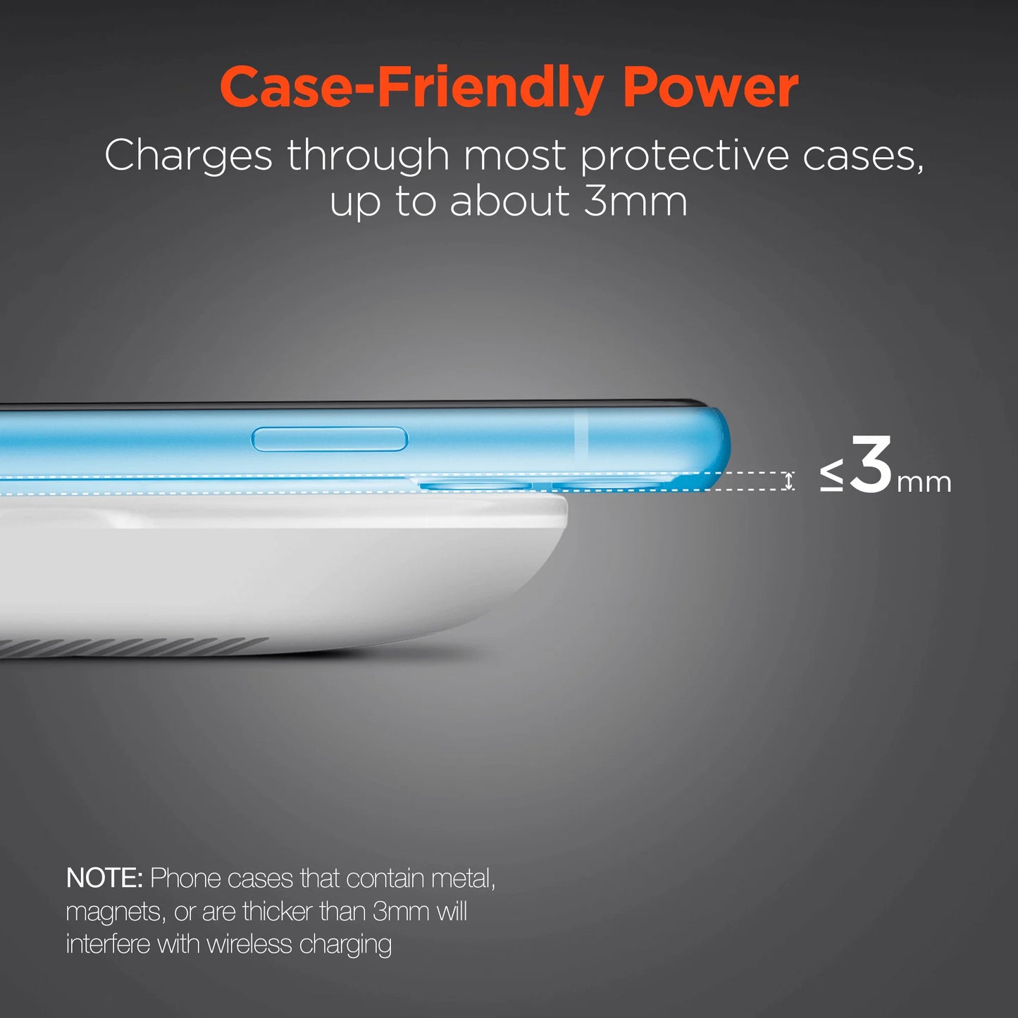 HyperGear ChargePad Pro Wireless Charger – 15W Fast Qi Pad with Adaptive Output & USB‑C