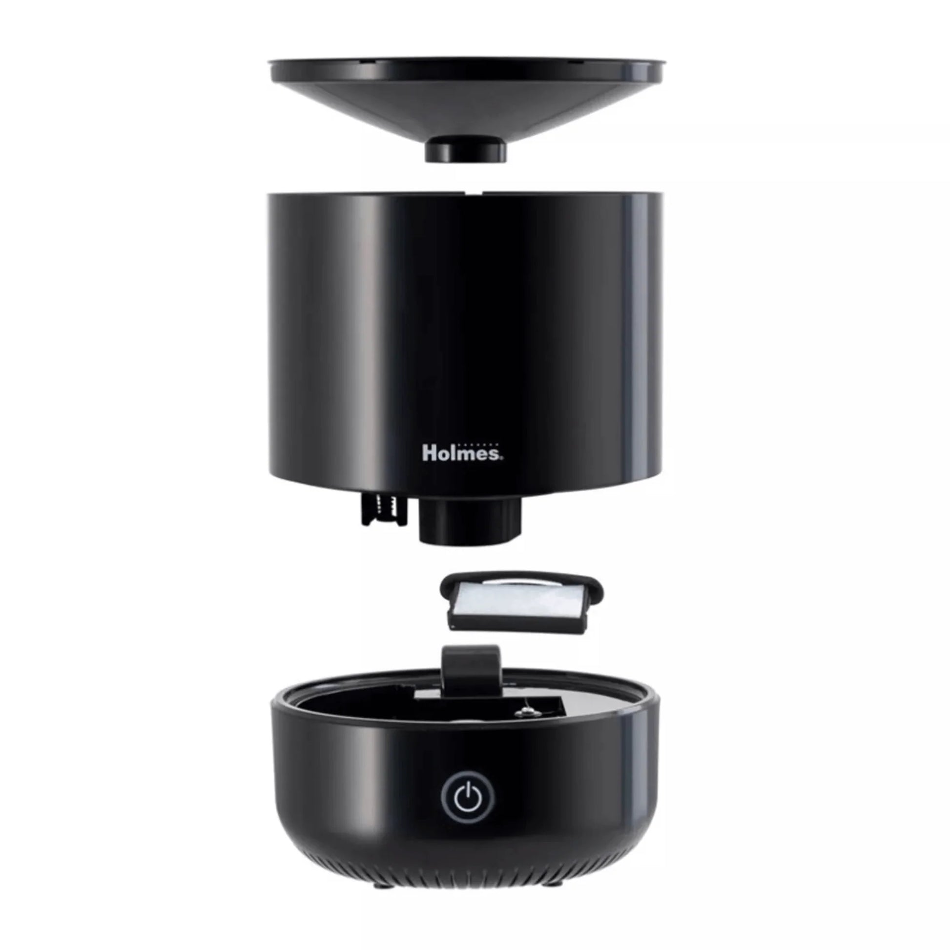 Holmes Ultrasonic 0.5L Cool Mist Humidifier – Portable Top‑Fill Aroma Diffuser with Anti‑Microbial Tank & Auto Shut‑Off