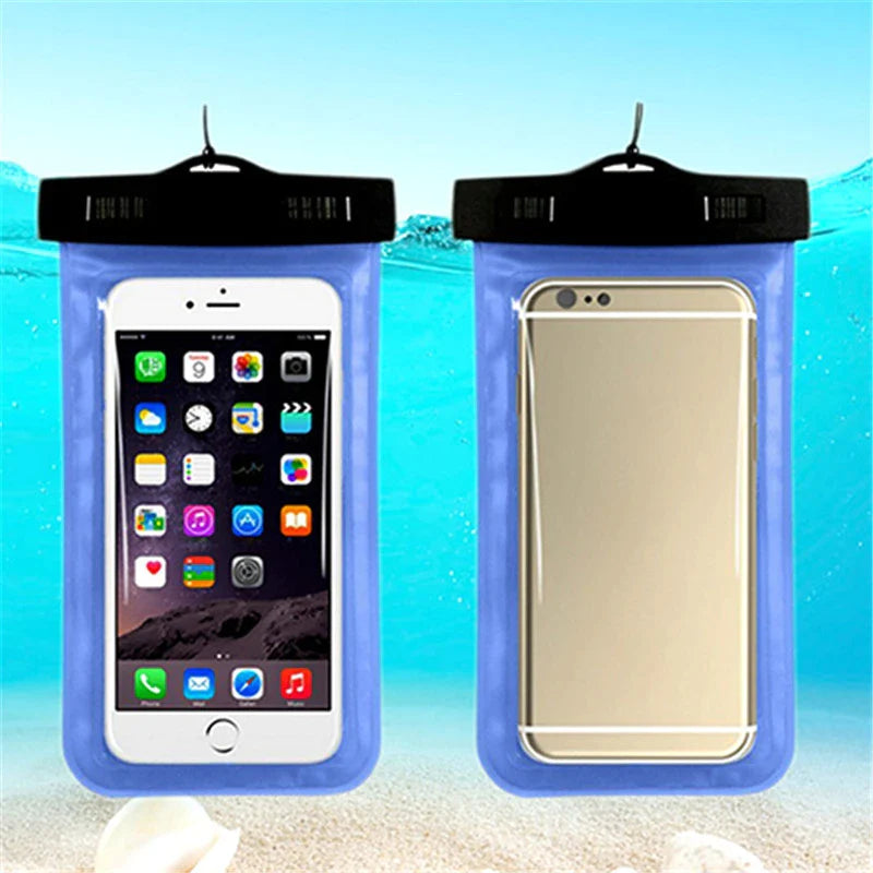 3-Pack Waterproof Phone Pouches – Universal Dry Bags for Beach, Swimming & Boating