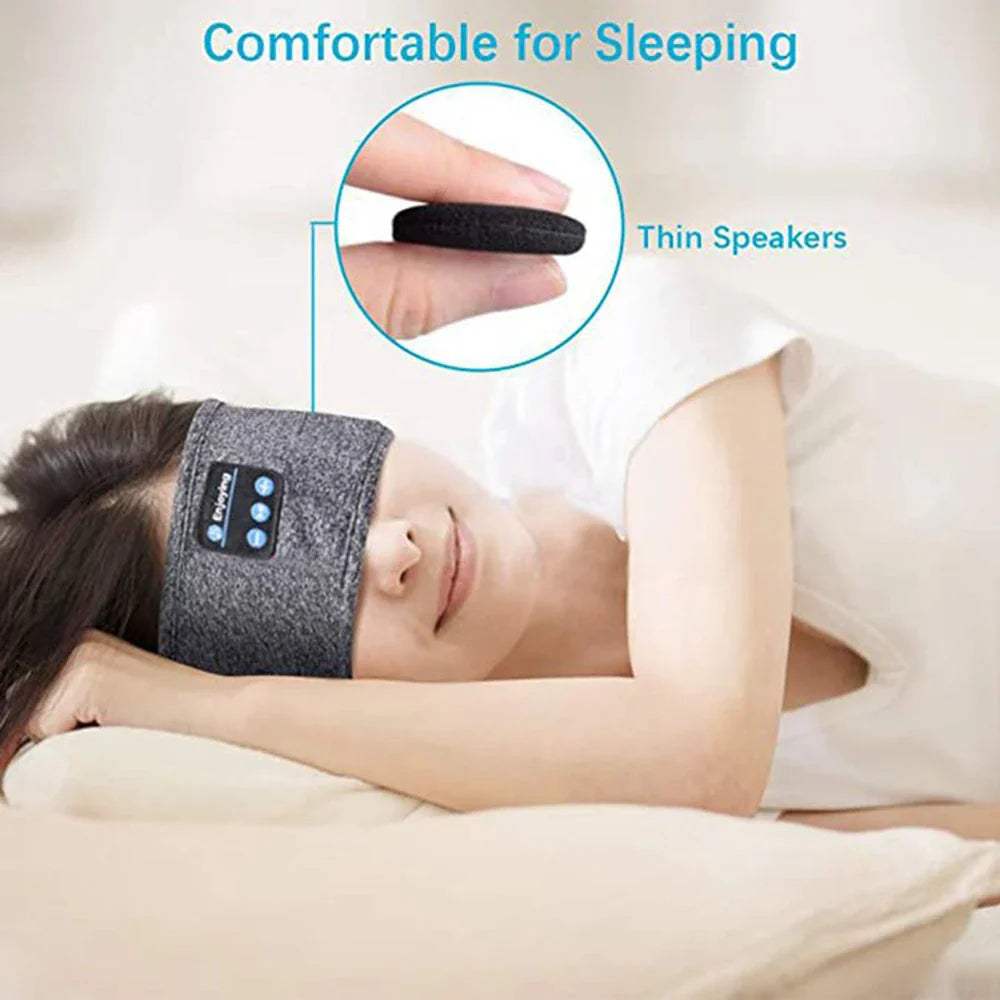 Bluetooth Headband Sleep Headphones with Eye Mask