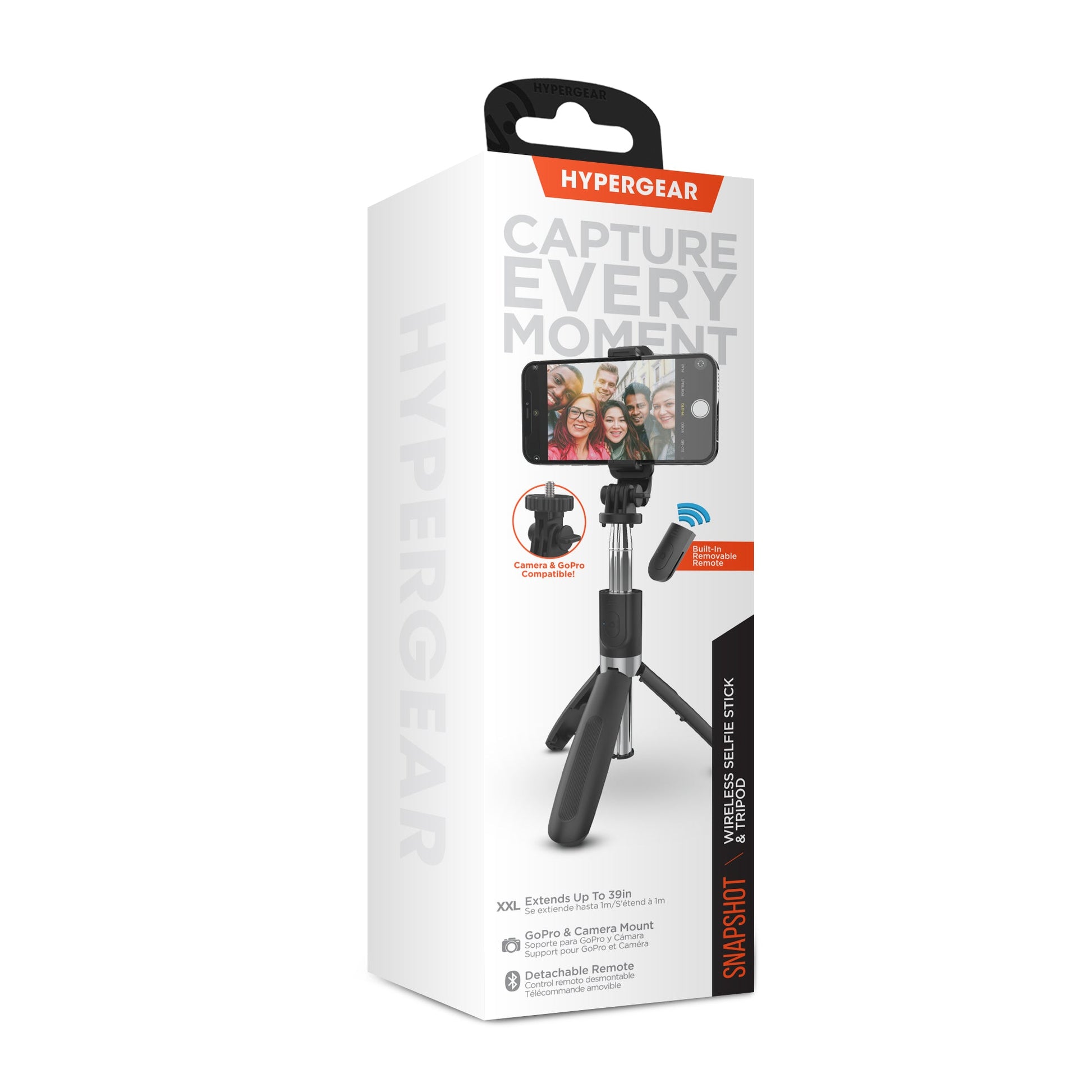 Hypergear Snapshot Wireless Selfie Stick + Tripod