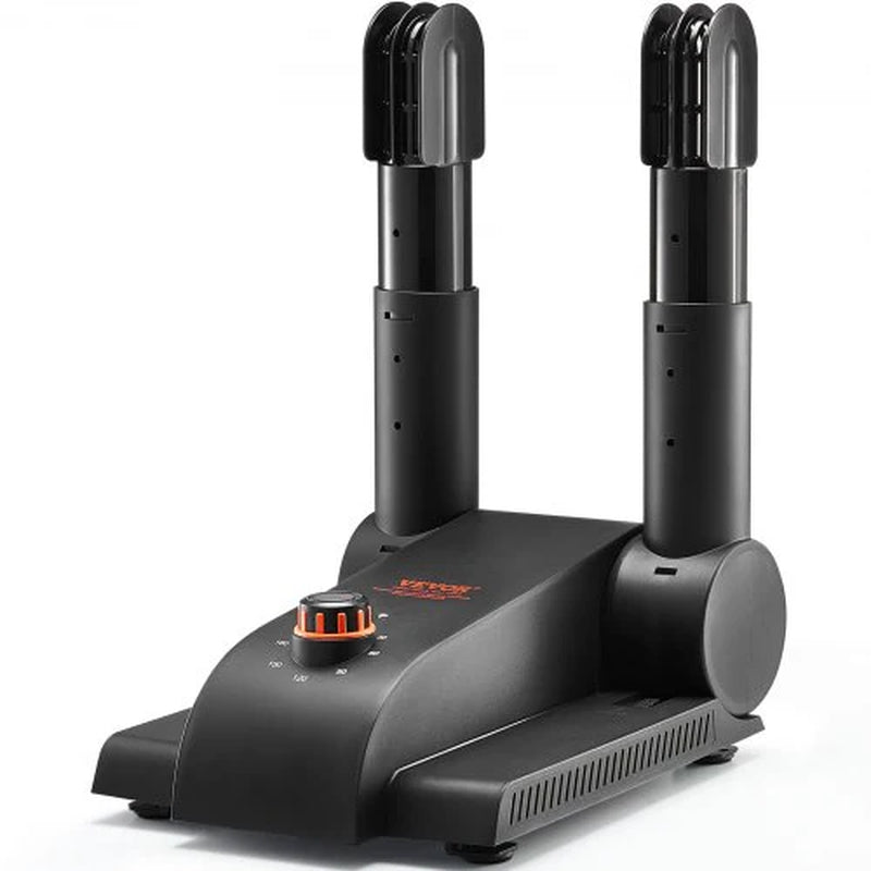 VEVOR Foldable Dual-Tube Shoe & Boot Dryer – Adjustable Warm Air Dryer with Timer, Temperature Control & Quiet Operation