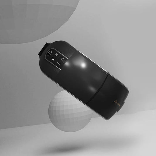 Bella Electric Bluetooth 3D Eye Massager – Heated Air Pressure Eye Therapy Mask with Music & Foldable Design