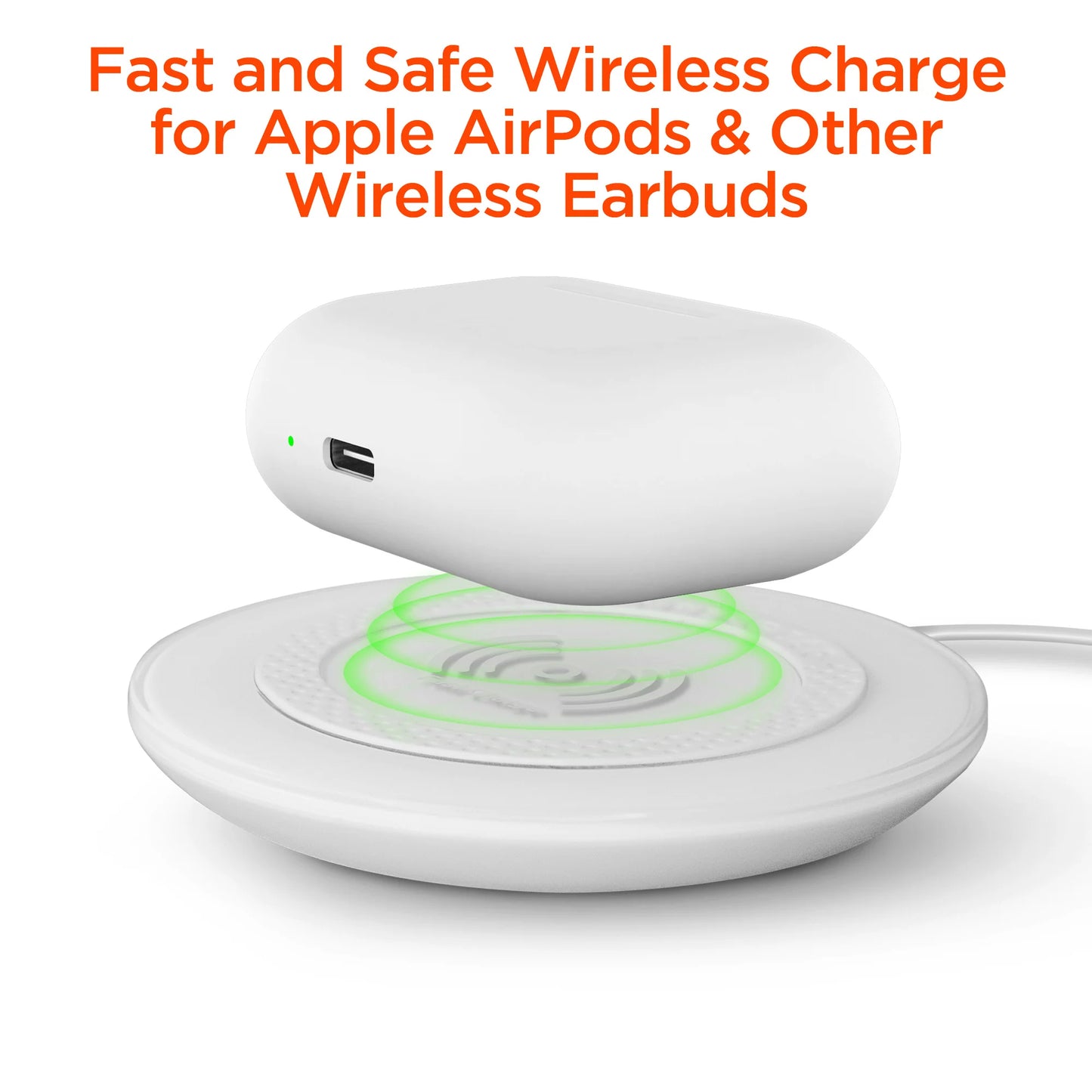 HyperGear ChargePad Pro Wireless Charger – 15W Fast Qi Pad with Adaptive Output & USB‑C
