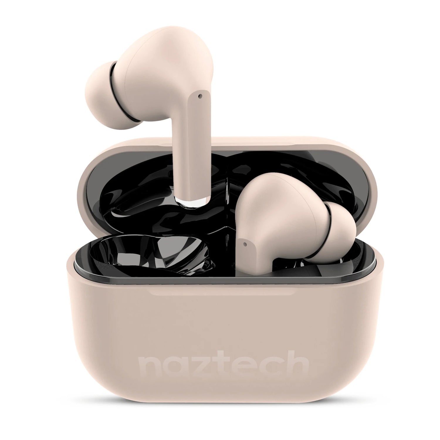 Naztech Xpods Pro TWS Earbuds with Wireless Charging Case – Bluetooth 5.3 Earphones, Noise‑Isolating Fit & 90H Playtime