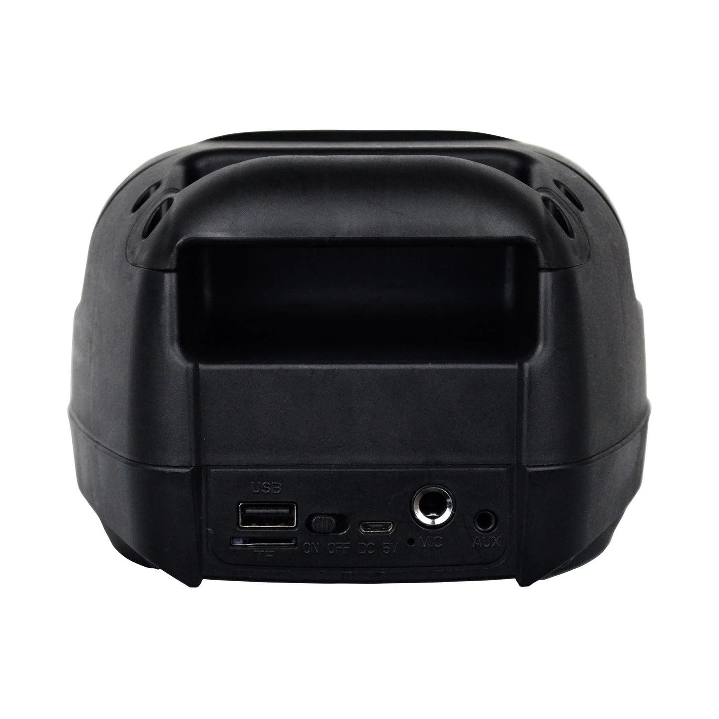 Supersonic 4'' Portable Bluetooth Party Speaker with TWS Pairing, LED Light Show & Multi‑Input Options