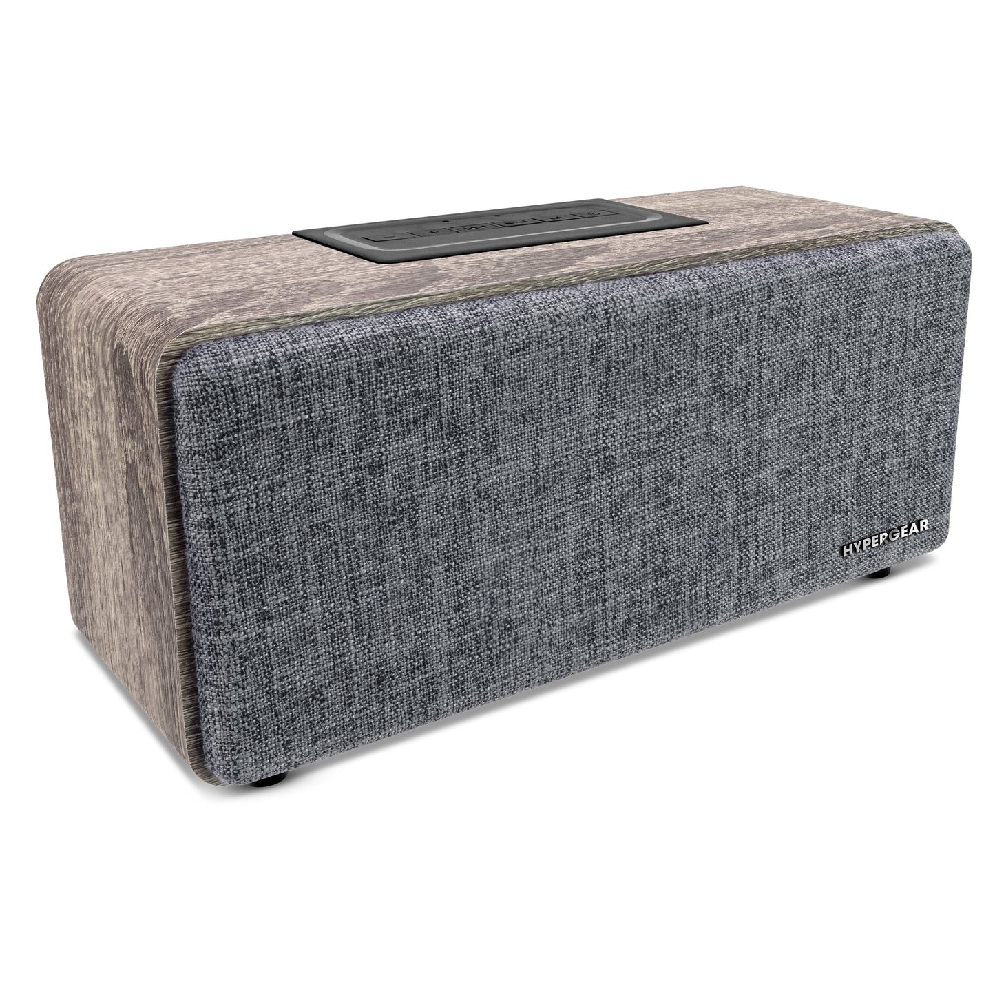 HyperGear Fabrix 2 Wireless Speaker – Stylish 8W Bluetooth Speaker with Wood‑Grain Design, Hands‑Free Calls & Multiple Playback Modes
