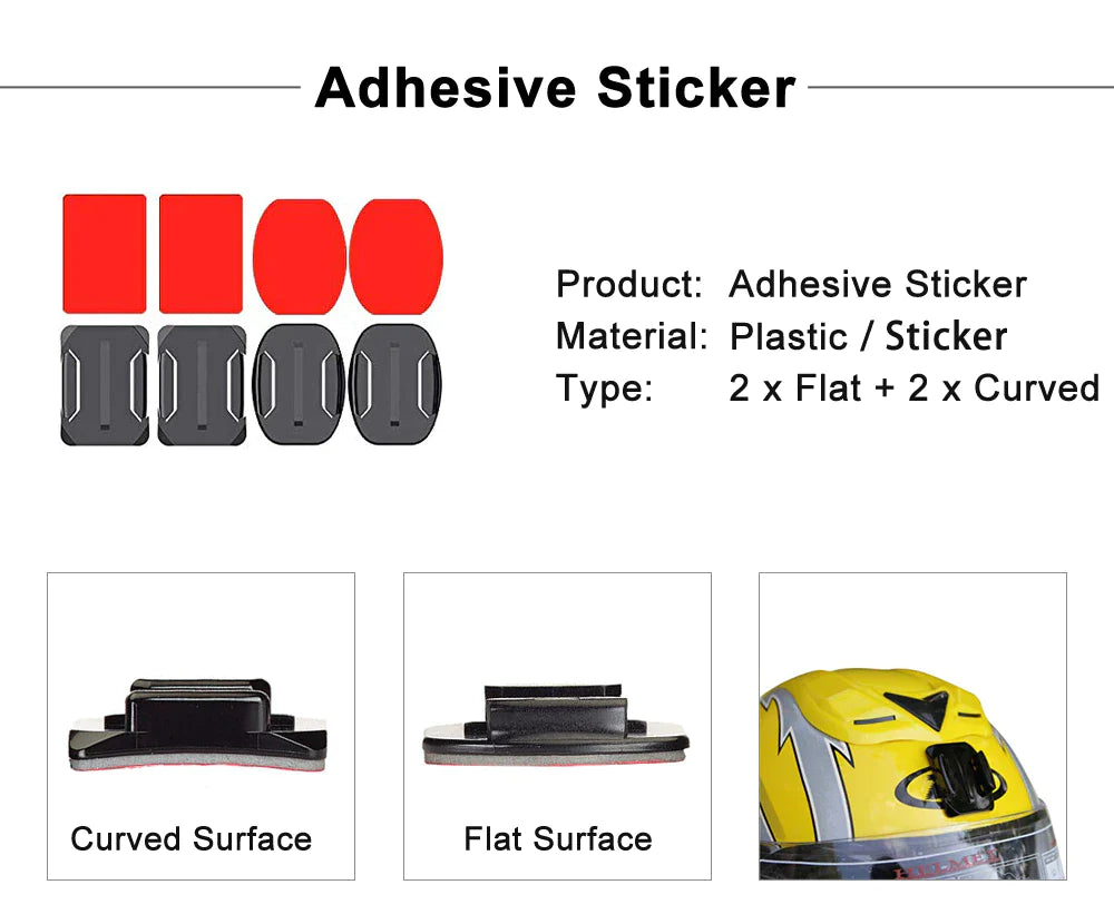 GoPro Accessories Kit 27-in-1 Mount Bundle – Chest Harness, Head Strap, Suction & Handlebar Mounts for Hero 11/10/9/8/7/6 and More