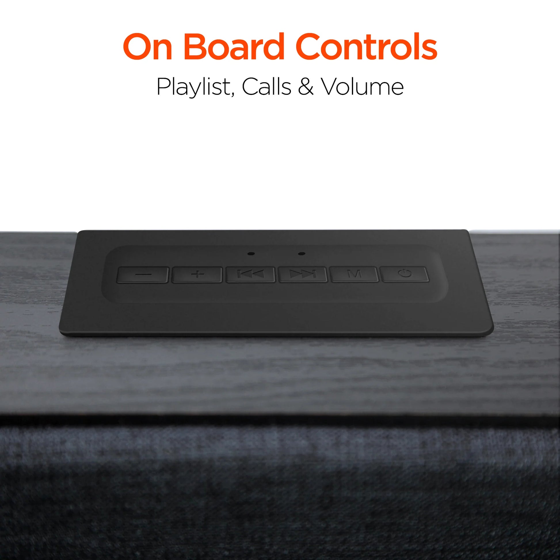 HyperGear Fabrix 2 Wireless Speaker – Stylish 8W Bluetooth Speaker with Wood‑Grain Design, Hands‑Free Calls & Multiple Playback Modes