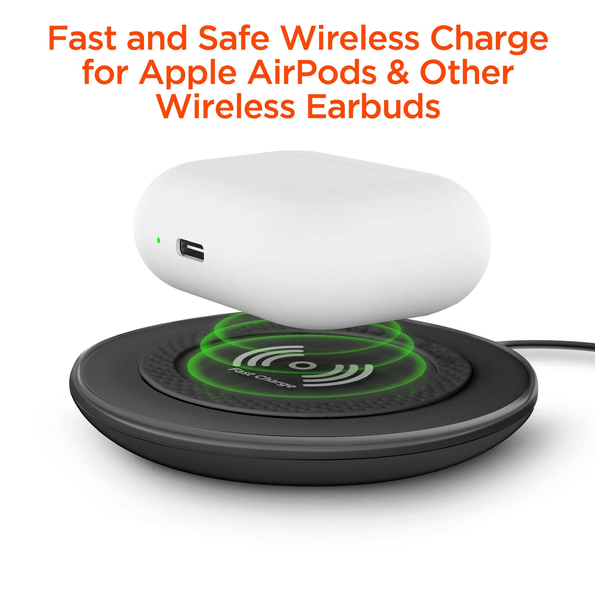 HyperGear ChargePad Pro Wireless Charger – 15W Fast Qi Pad with Adaptive Output & USB‑C