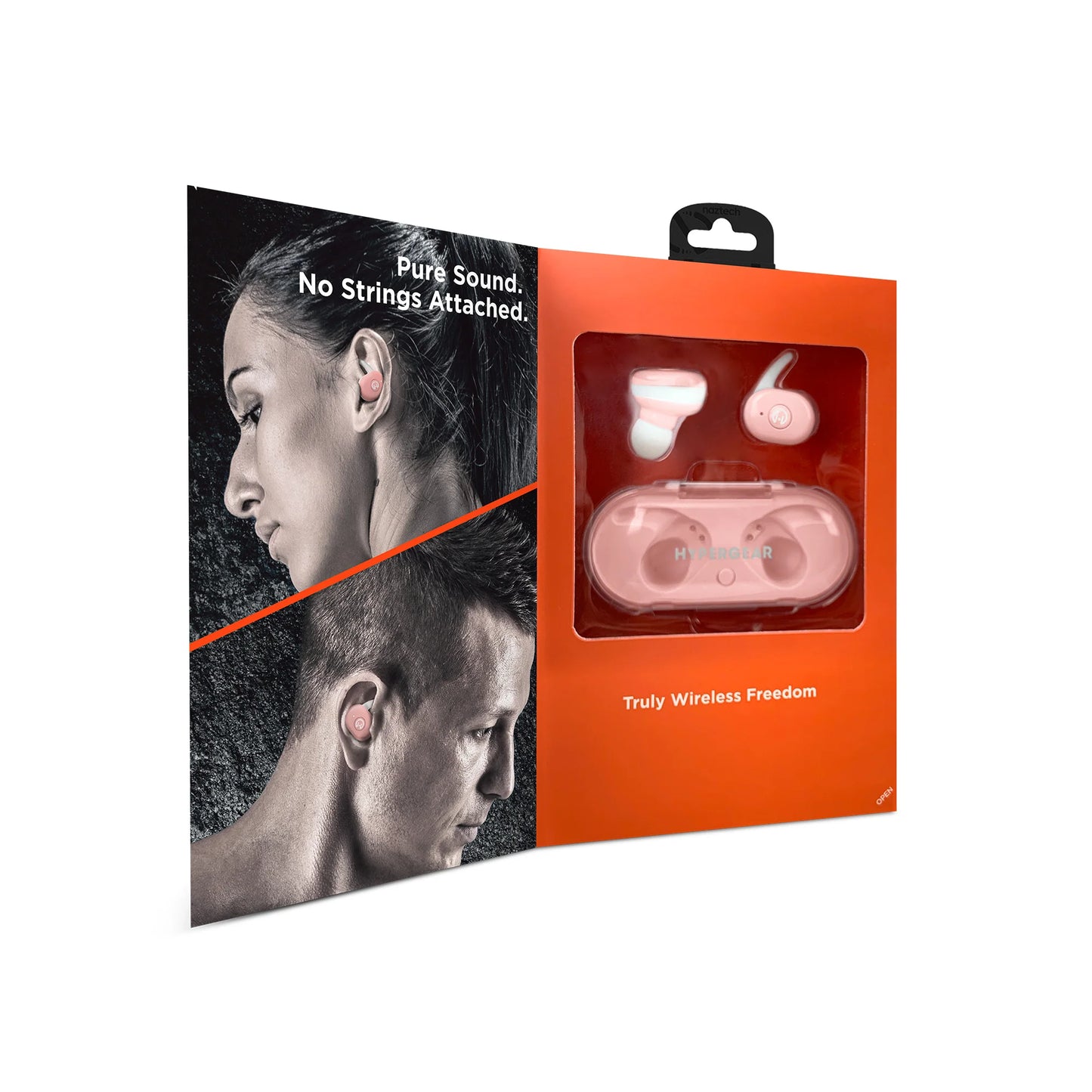 HyperGear Active True Wireless Earbuds – Bluetooth 5.0 Sport Earphones with Quick Pair, Secure Fit & Charging Case