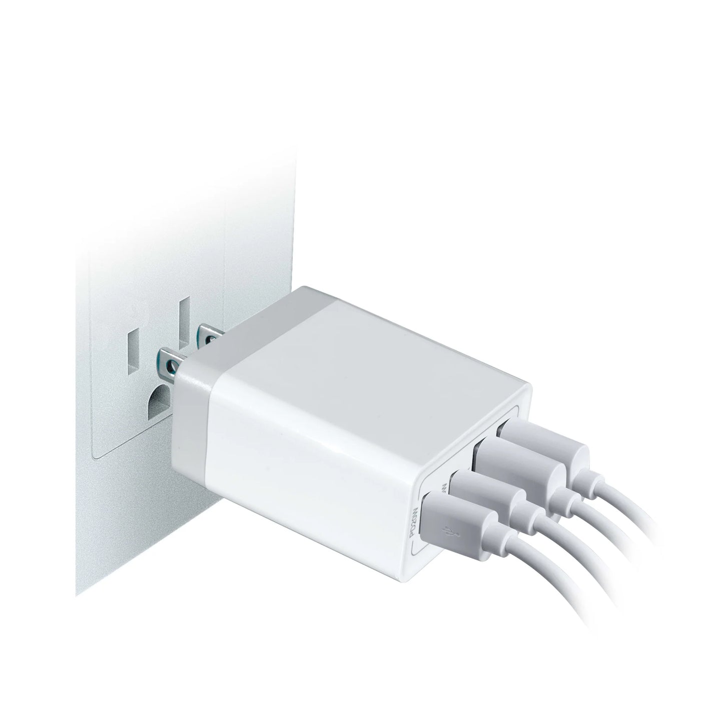 Xyst 35-Watt 4-Port USB-A and USB-C Wall Charger