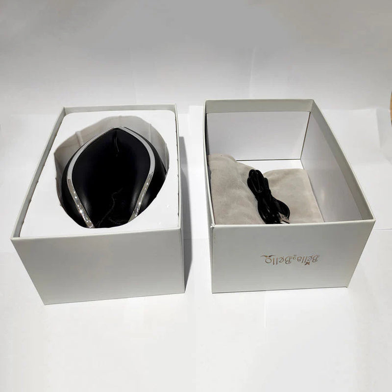 Bella Electric Bluetooth 3D Eye Massager – Heated Air Pressure Eye Therapy Mask with Music & Foldable Design