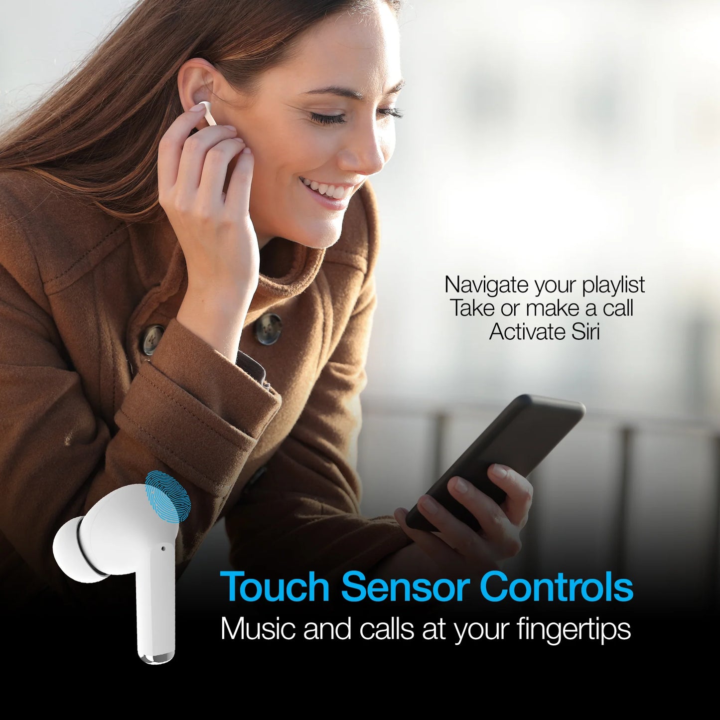 Naztech Xpods PRO - Wireless Charging Case