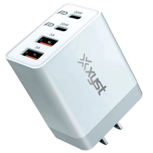 Xyst 35-Watt 4-Port USB-A and USB-C Wall Charger