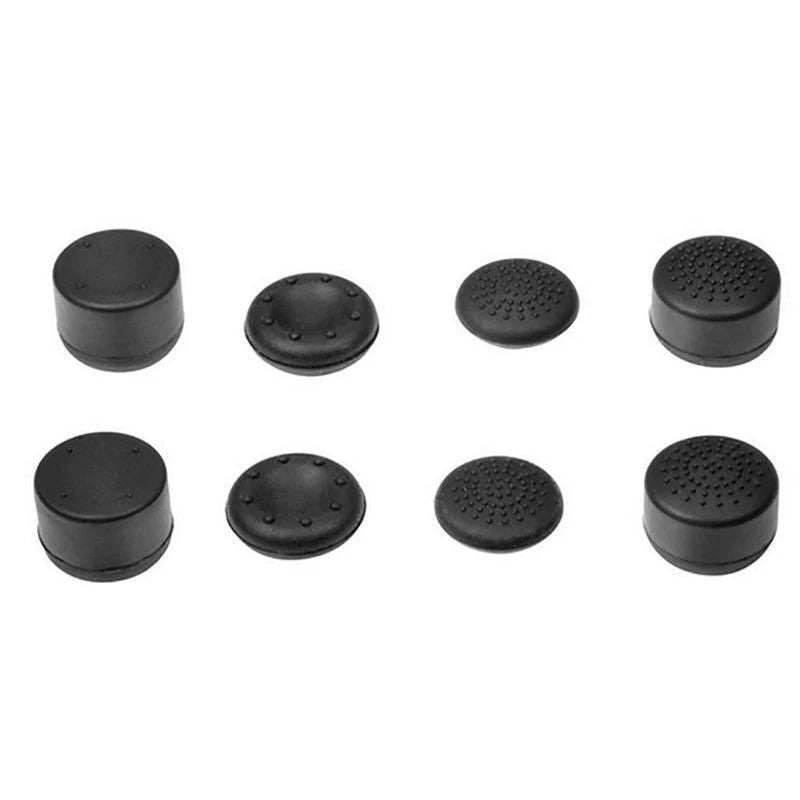 8-Pack Silicone Thumb Stick Grip Covers – Anti-Slip Joystick Caps for PS4/PS5 & Xbox Controllers