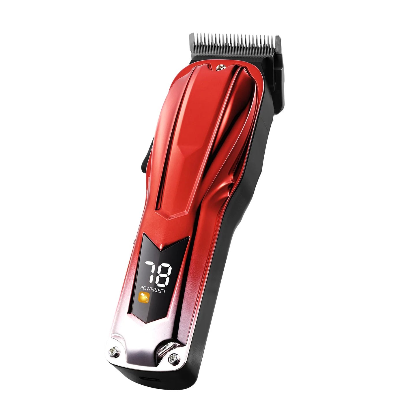 VEVOR Professional Hair Clipper – 6800 RPM Cordless Barber Trimmer with LCD Display & Comb Attachments