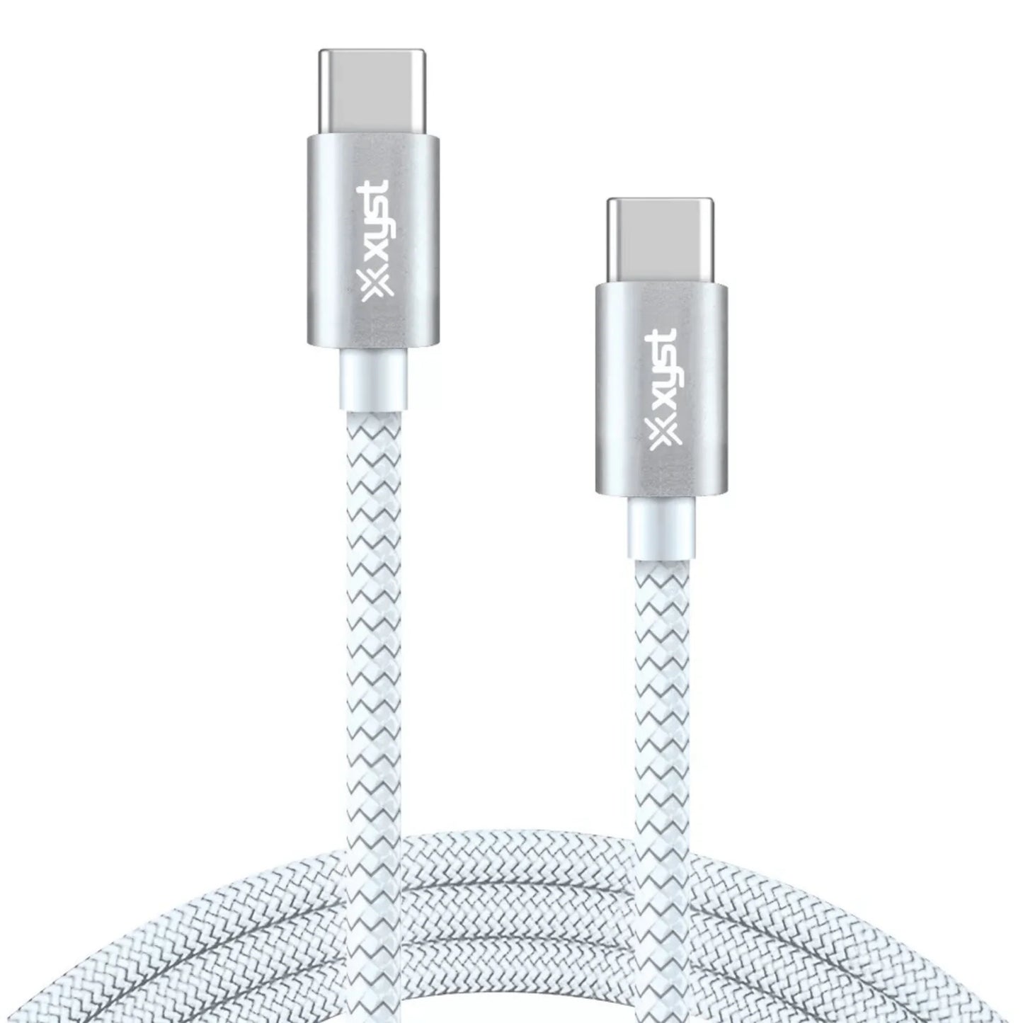 Xyst Braided 10ft USB C to USB C Cable – Durable 10 Gbps Fast Charging & Sync Cord for Phones, Laptops & Tablets