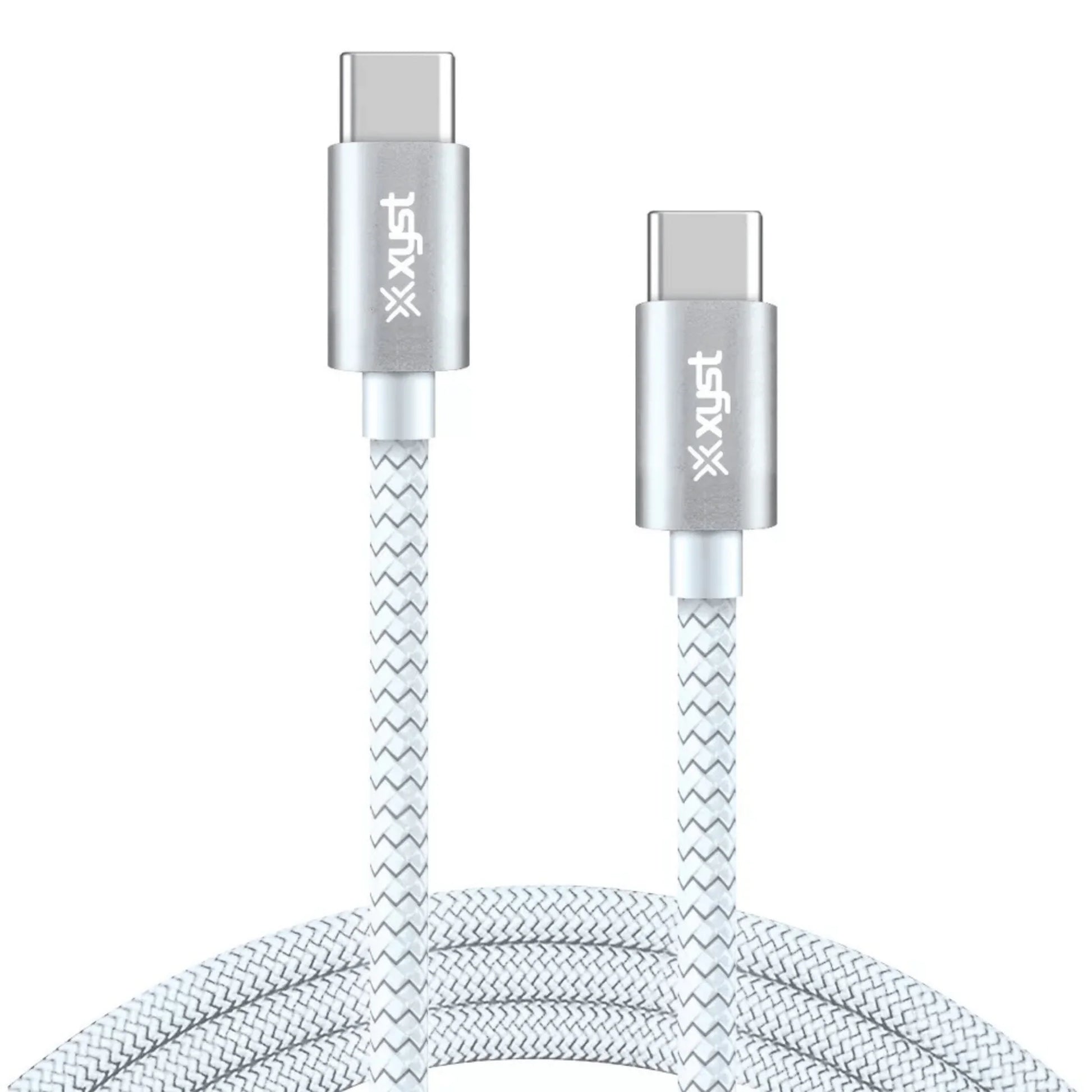 Xyst Braided 10ft USB C to USB C Cable – Durable 10 Gbps Fast Charging & Sync Cord for Phones, Laptops & Tablets