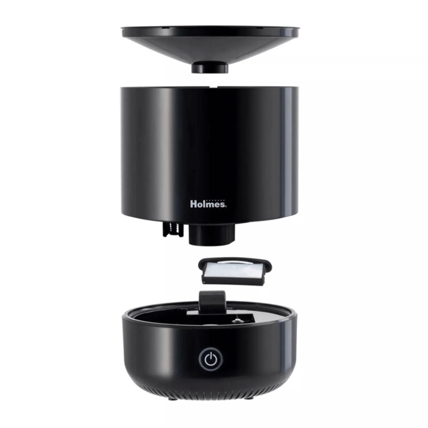 Holmes Ultrasonic 0.5L Cool Mist Humidifier – Portable Top‑Fill Aroma Diffuser with Anti‑Microbial Tank & Auto Shut‑Off