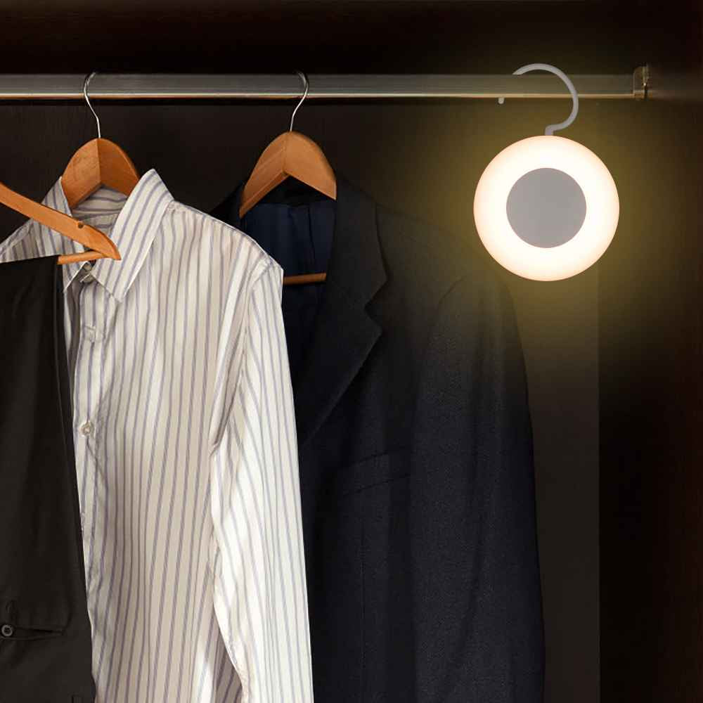 2-in-1 Wireless Charging Pad with Magnetic LED Night Light – 10W Qi Fast Charger & Portable Lamp for Bedside or Desk